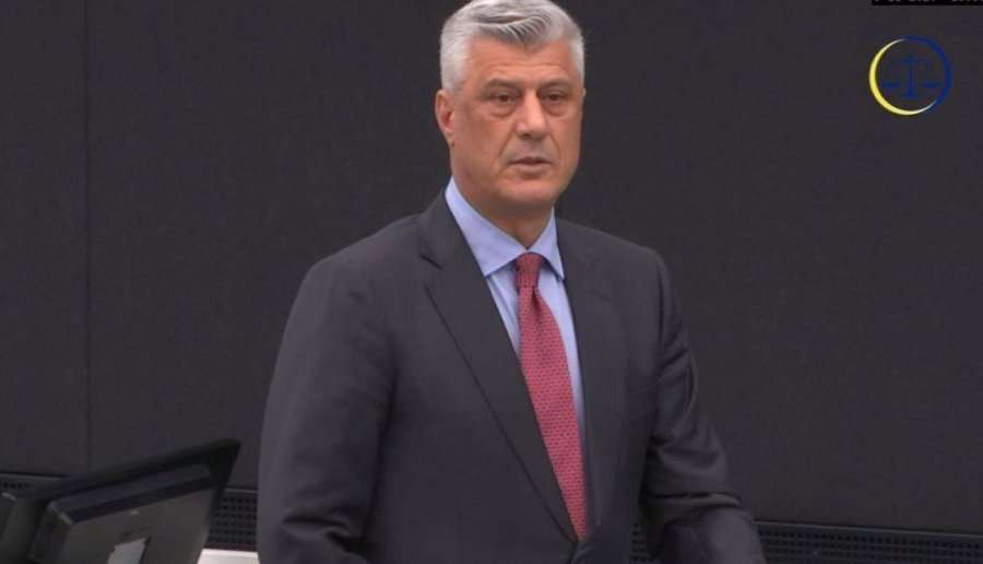 On Thursday, the third conference on the progress of the court case against Thaçi and others