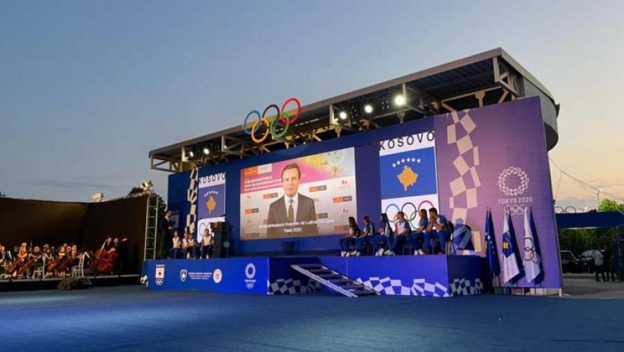 Prime Minister Kurti addresses the Kosovo representative team at the Olympic Games
