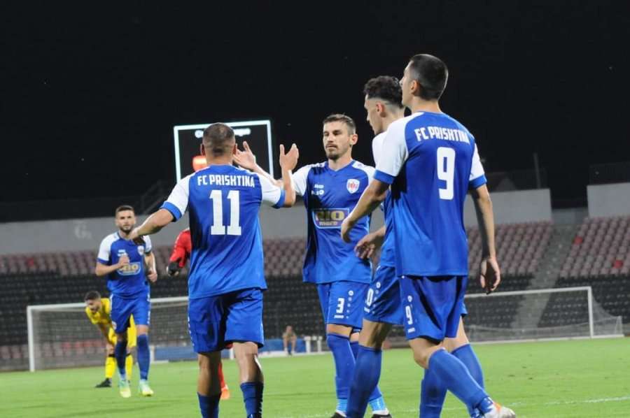 Prishtina - Inter d'Escaldes is broadcast live on Art Motion and Klan Kosova