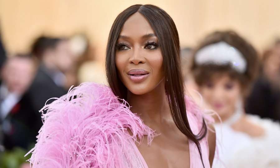 Naomi Campbell mother for the first time