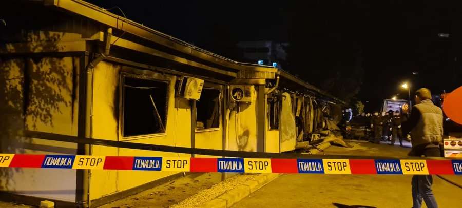 President Osmani reacts after the tragedy in Tetovo