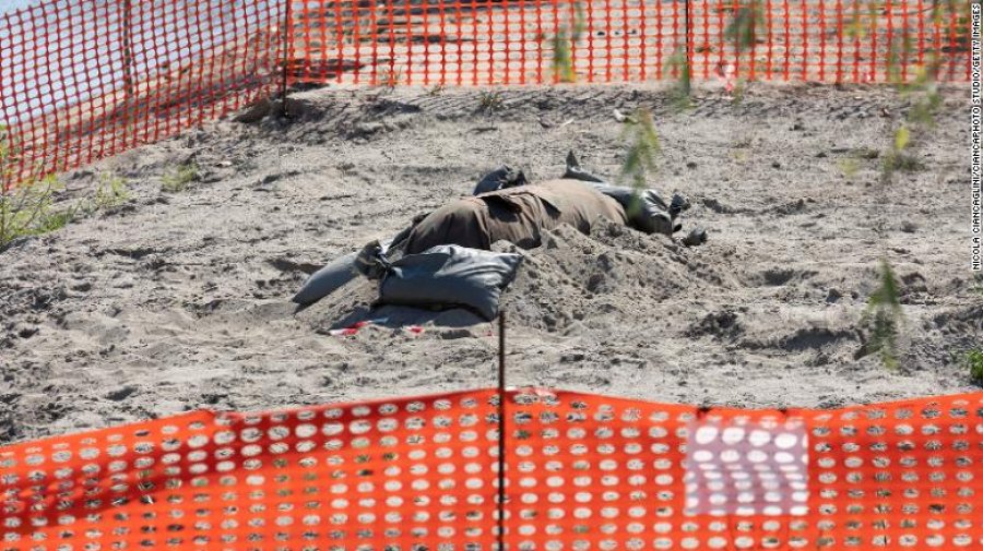 Një bombë e pashpërthyer e Luftës së Dytë Botërore u zbulua në lumin Po të Italisë
