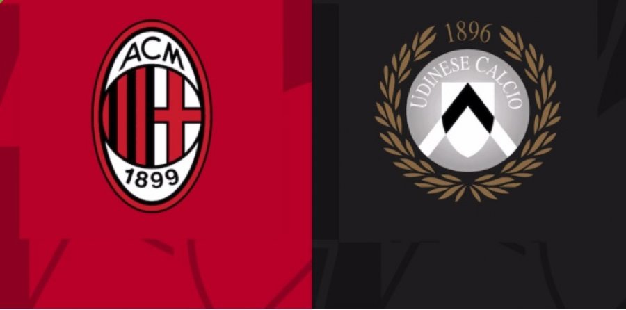 Formacionet zyrtare: Milan - Udinese