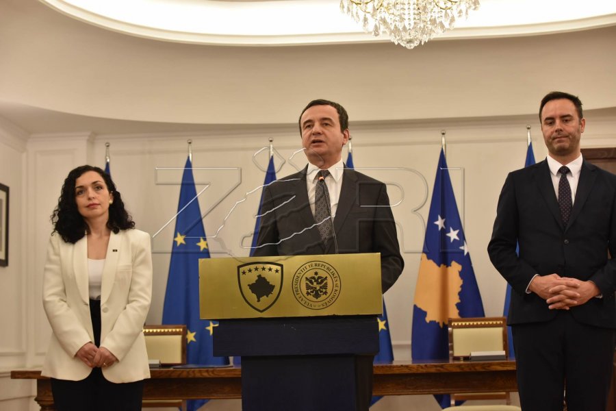 Kurti: Aplikimin për anëtarësim do t’ia dorëzojmë presidencës çeke të BE-së në Pragë
