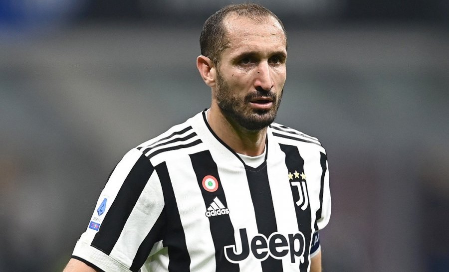 Official: Giorgio Chiellini tested positive for COVID-19