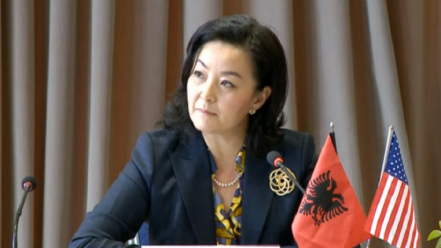 Ambasadorja amerikane në Shqipëri përshëndet qëndrimin e Britanisë: Askush mbi ligjin