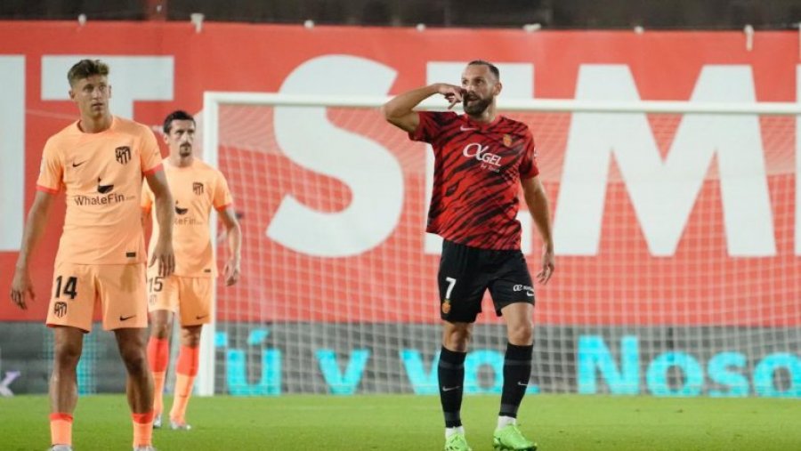 Vedat Muriqi, shpallet lojtari më i mirë i ndeshjes Mallorca – Atletico Madrid