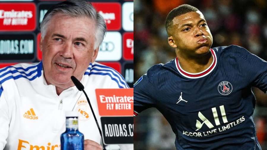 Ancelotti i përgjigjet spekulimeve të reja për transferimin e Mbappes në Real Madrid