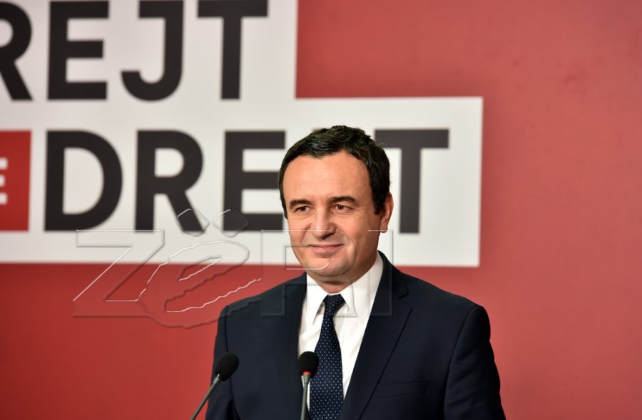 Kurti rizgjidhet kryetar i LVV-së me mbi 98% të votave