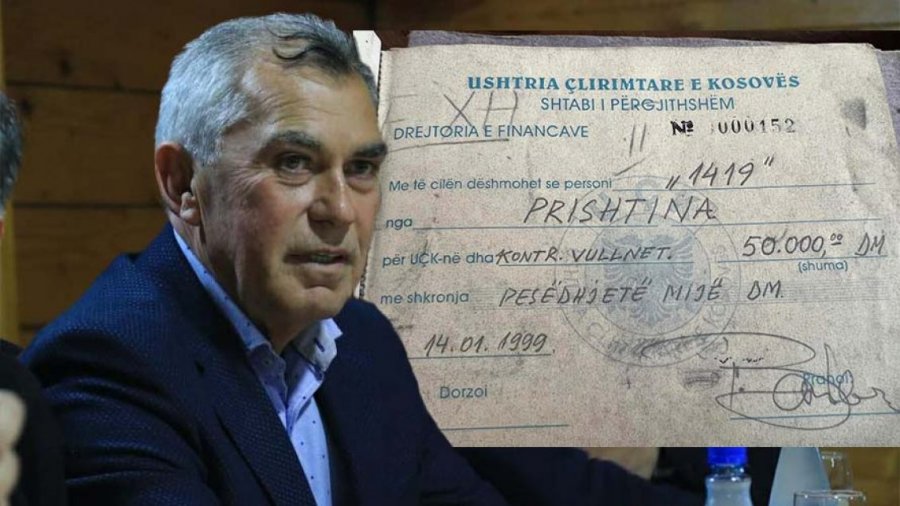 Xhelili publikon dëshmitë: Tërnava në emër të BIK-ut i dha UÇK-së 83 mijë marka gjermane