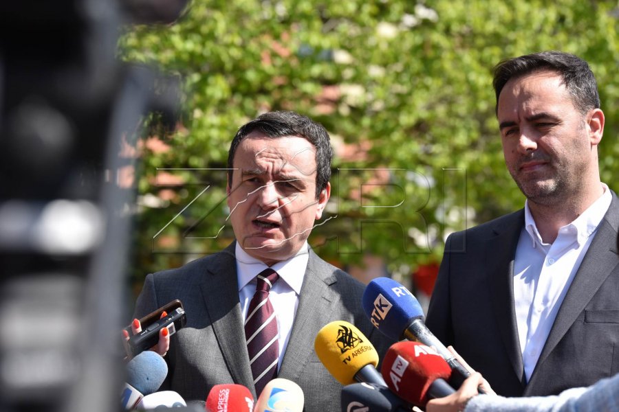 Kurti: Pres që me urgjencë të trajtohet çështja e të pagjeturve në takimin e 2 majit 