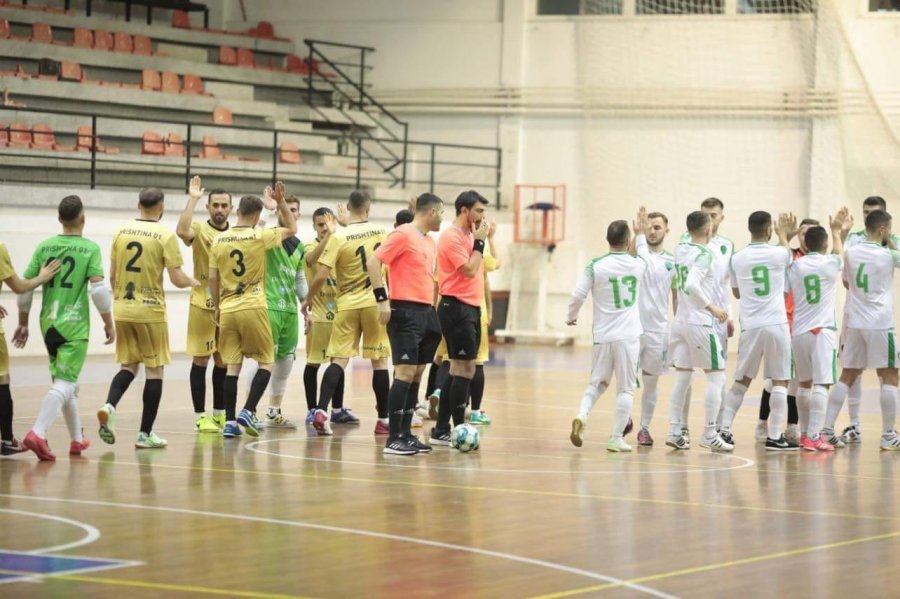 Mësohen çiftet gjysmëfinaliste në Superligën e futsallit