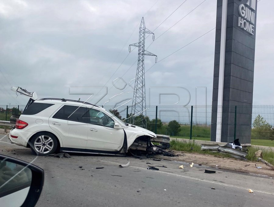 Aksident tjetër në rrugën Prishtinë – Mitrovicë [foto]