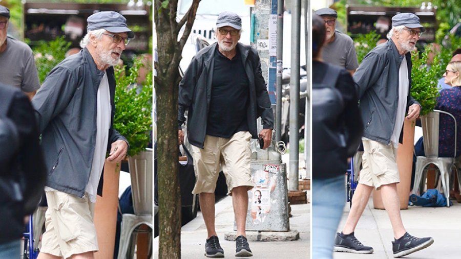 Robert De Niro fotografohet duke ecur, shumë veta vënë re se duket më i dobët fizikisht