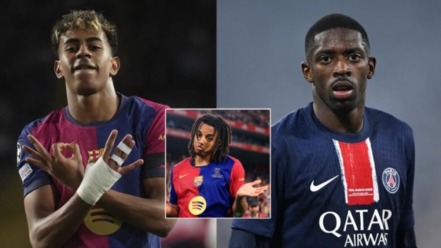 Dembele apo Yamal? Kounde zbulon të preferuarin e tij për Topin e Artë