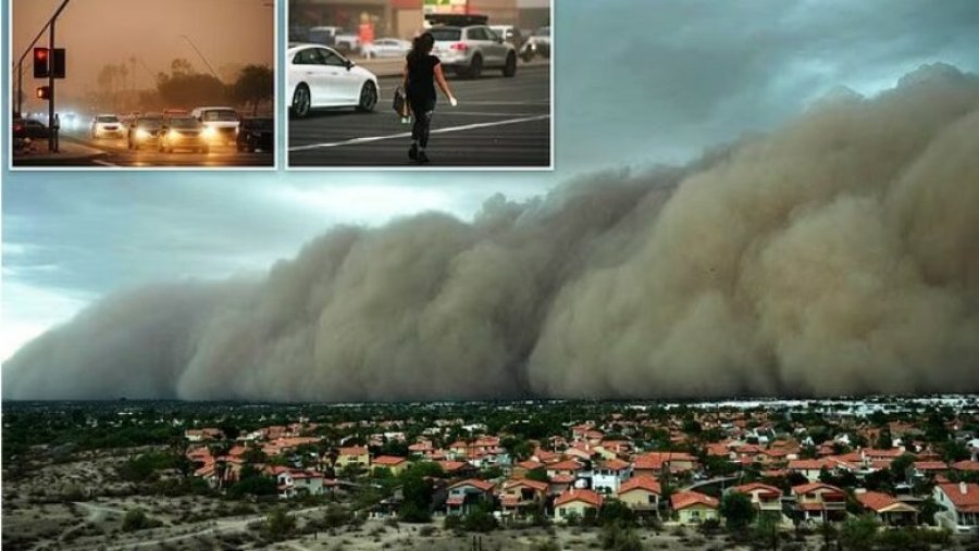 Arizona mbulohet nga një mur i trashë pluhuri