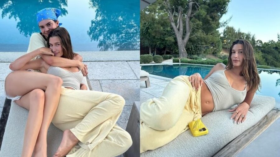 Hailey Bieber përqafon Kendall Jenner pas festës së ditëlindjes së parë të djalit të saj