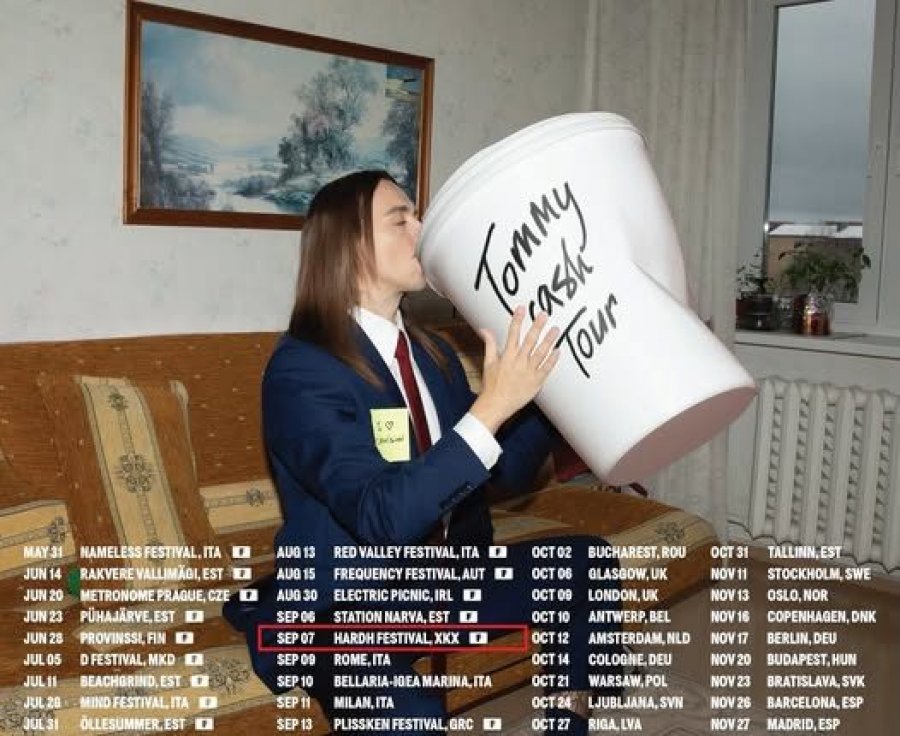 Tommy Cash në “Hardh Fest”: Festa e Rrushit merr shije ndërkombëtare