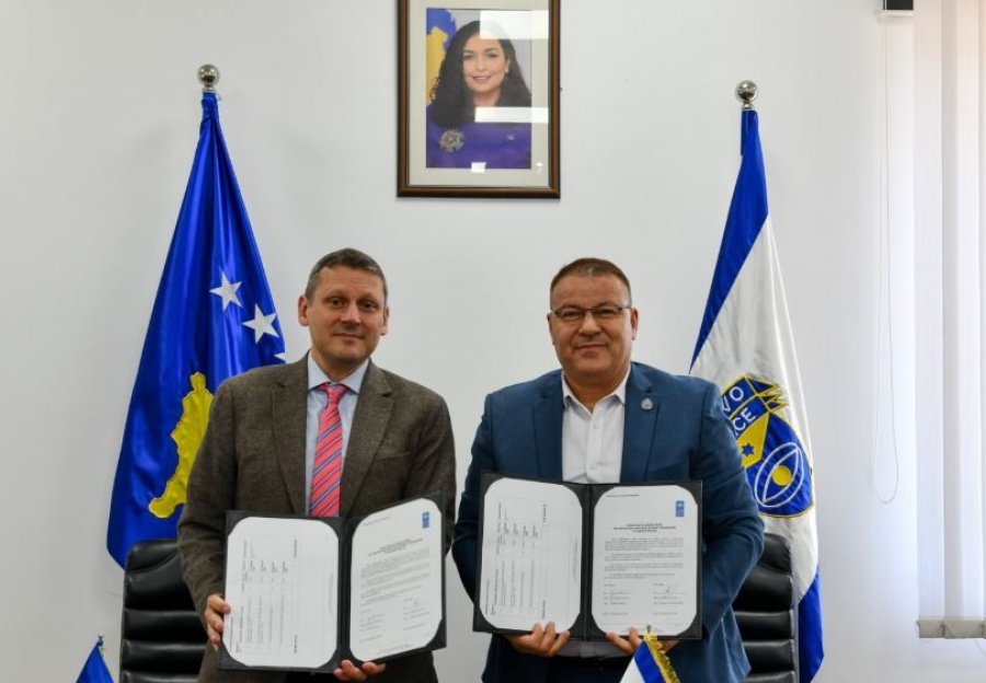 Policia e Kosovës pranon donacion nga UNDP-ja