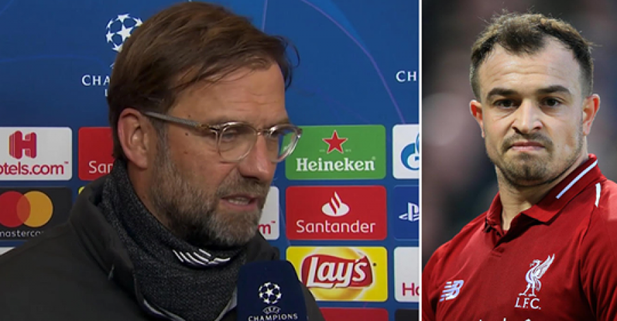 Më në fund sqarohet pse nuk po luan Xherdan Shaqiri, Jurgen Klopp sqaron gjithçka