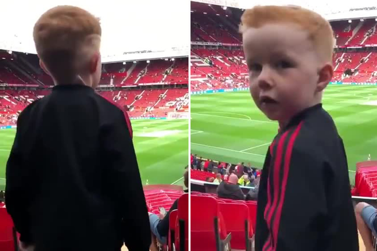 Momenti emocional kur tifozi i ri futet për herë të parë në 'Old Trafford'