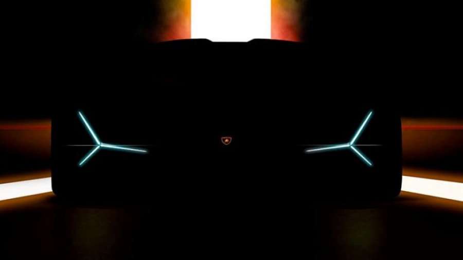 Lamborghini tregon siluetën e modelit që e prezanton së shpejti