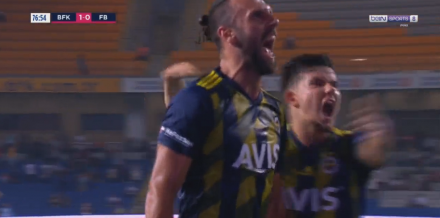 Shpërthen Vedat Muriqi, i çmend turqit me një tjetër gol për Fenerbaçen