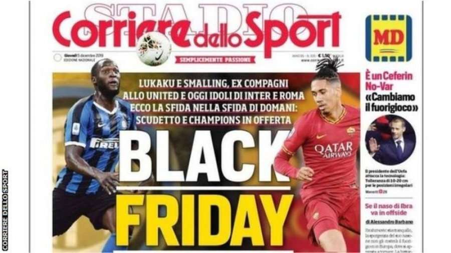‘Black Friday’, Milani dhe Roma marrin këtë vendim pas titullit skandaloz të gazetës italiane