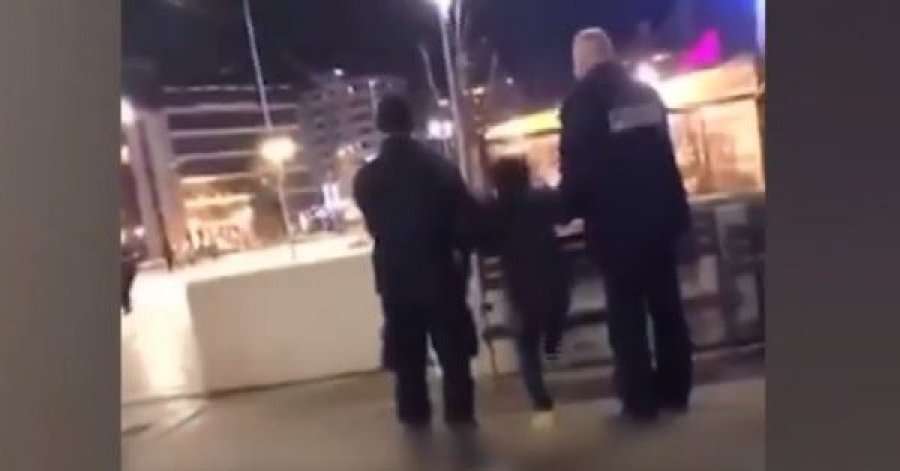 Momenti kur një grua tenton ta vras veten duke kërcyer nga ura e Ibrit, e shpëton Policia