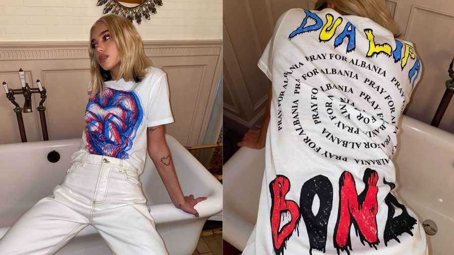 Dua Lipa bën thirrje për të ndihmuar familjet e prekura nga tërmeti
