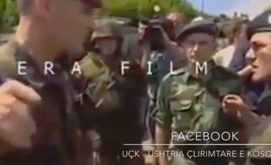 Video e realizuar 20 vjet më parë: Oficieri i NATO-s u jep 30 minuta afat forcave serbe për t’u larguar nga Prizreni