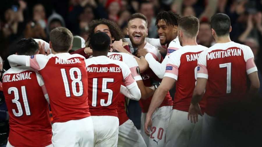 Arsenali e përmbys Rennes'in