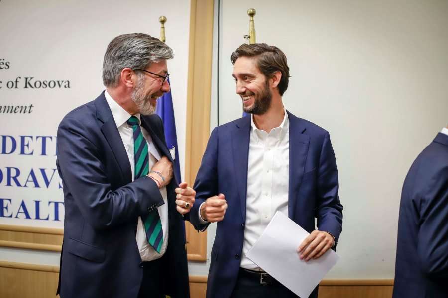 Ambasadori gjerman mbështetë reformat e ministrit Ismaili (VIDEO)