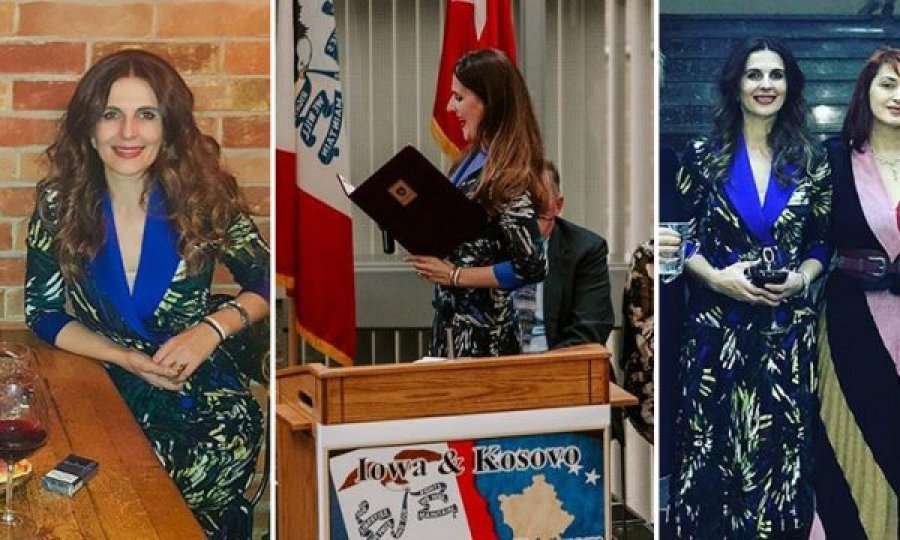 Vlora e vesh edhe njëherë fustanin që e pati në disa takime