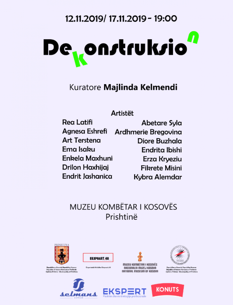 Ekspozita 'Dekonstruksion' bëri bashkë 14 artistë të rinj në Prishtinë