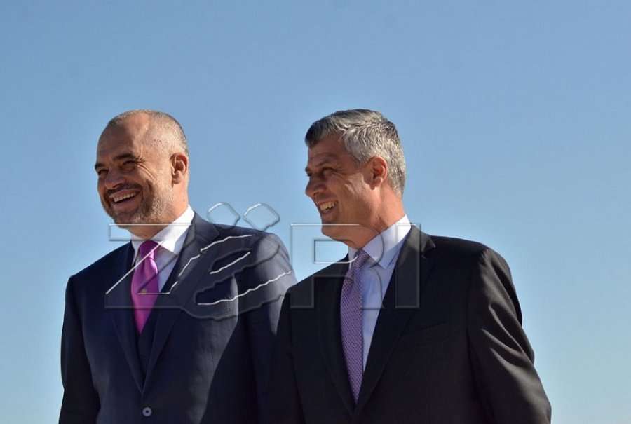 Thaçi e takon Ramën në Tiranë