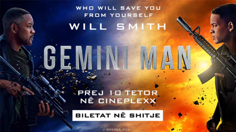 Will Smith rikthehet në 'Cineplexx' me filmin aksion Gemini Man