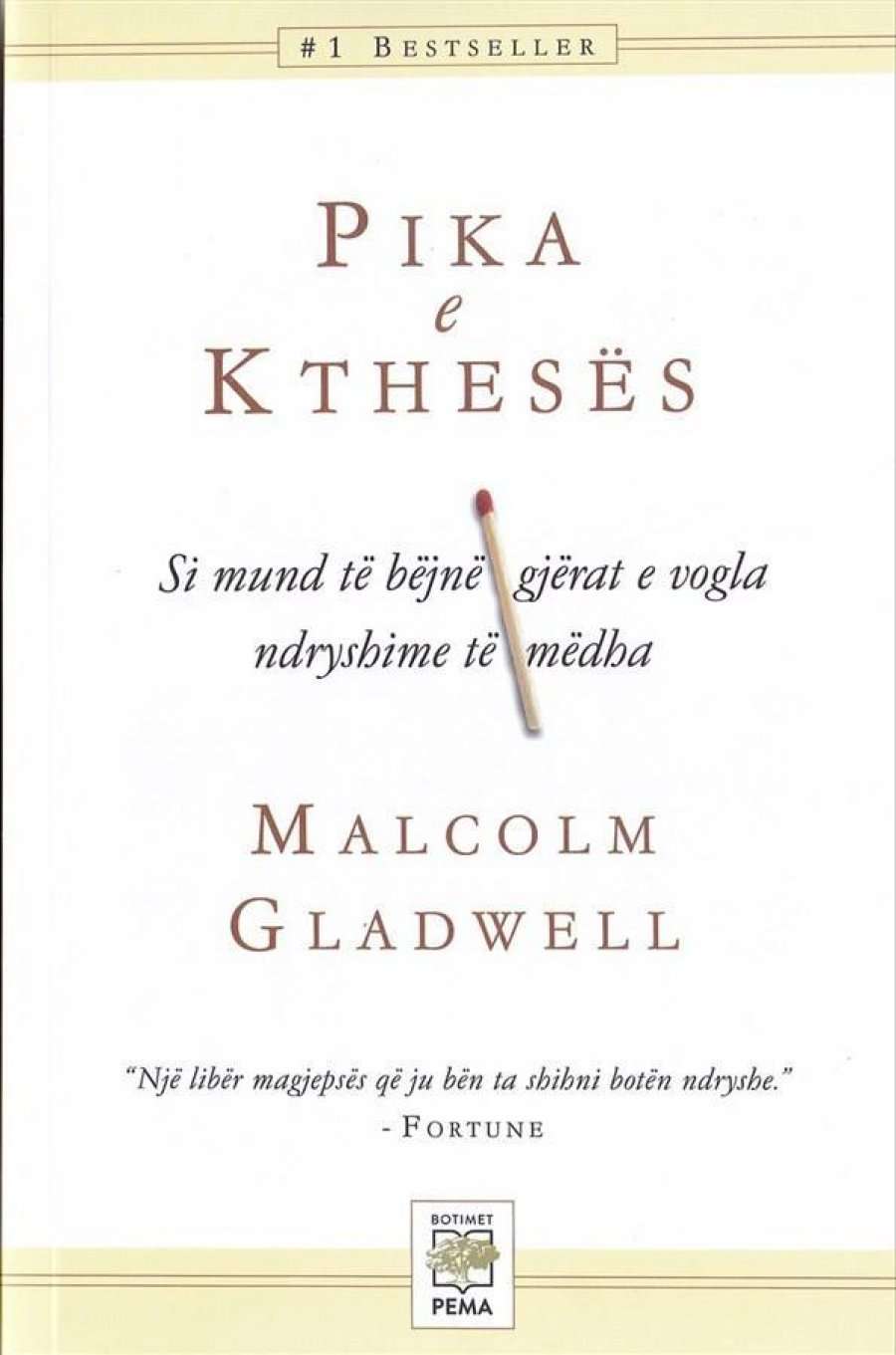 Libri i javës - 'Pika e kthesës' nga Malcolm Gladwell
