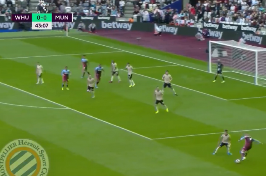 'Shembet' mbrojtja e Manchester Unitedit, super-aksion nga West Hami dhe ka gol në Londër
