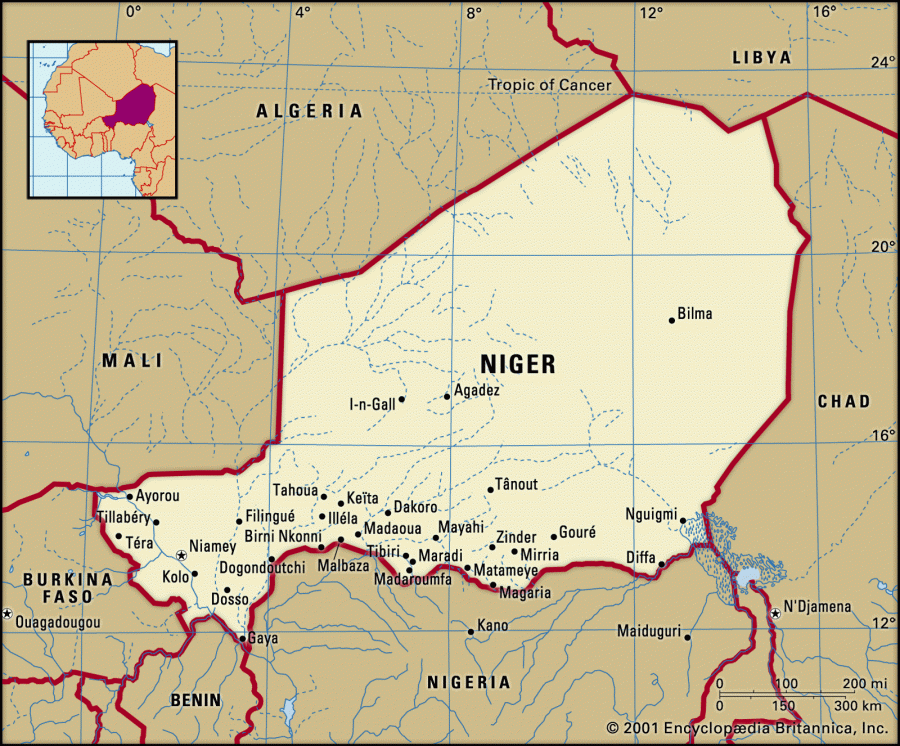 Vriten gjashtë turistë francezë në Niger