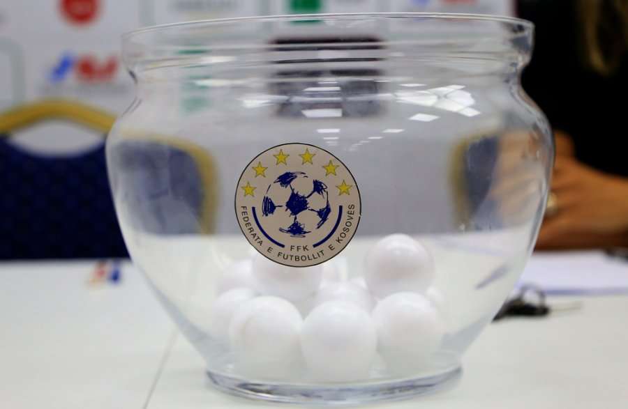 Të martën shorti për 1/16 e finales së Kupës së Kosovës