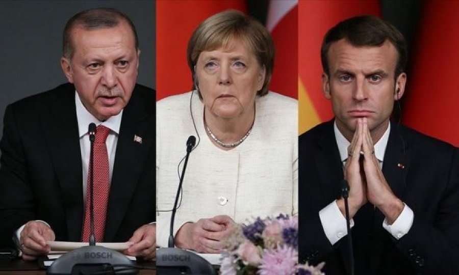 Erdogan telefonon Angela Merkelin dhe Emnanuel Macronin