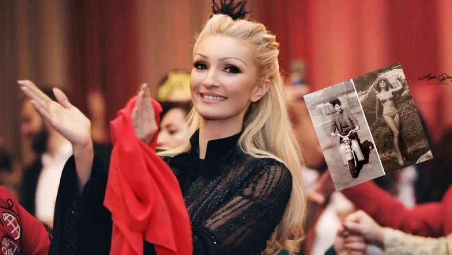 Modele para 50-viteve, dalin pozat gjysmë e zhveshur te nënës së Diellza Kolgecit (Foto)