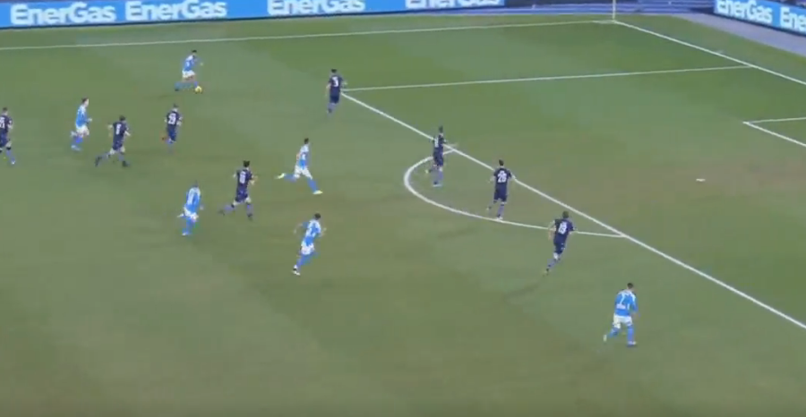 Napoli – Lazio, shënohet gol qysh në minutën e dytë