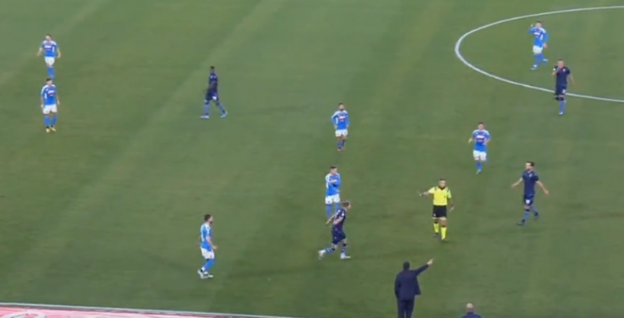 Napoli – Lazio, katastrofë për Elseid Hysajn