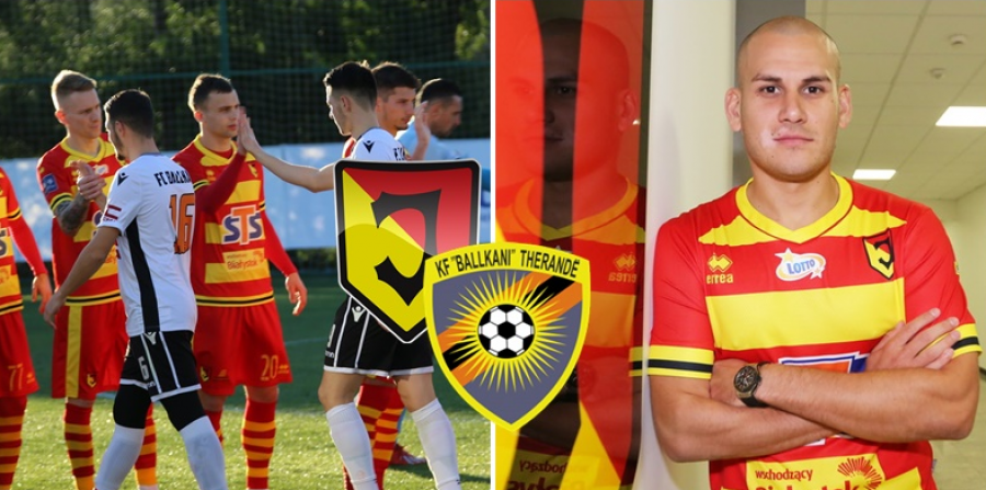 Shikoni çfarë kanë bërë dy futbollistët serbë të Jagiellonias për ndeshjen ndaj Ballkanit dje
