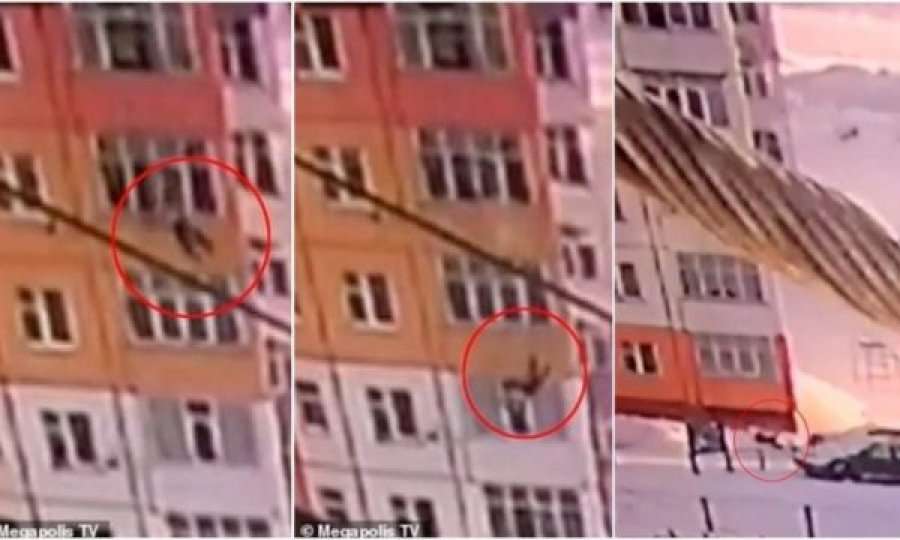 Një grua në Rusi bie nga kati i 9-të dhe ngrihet prapë në këmbë