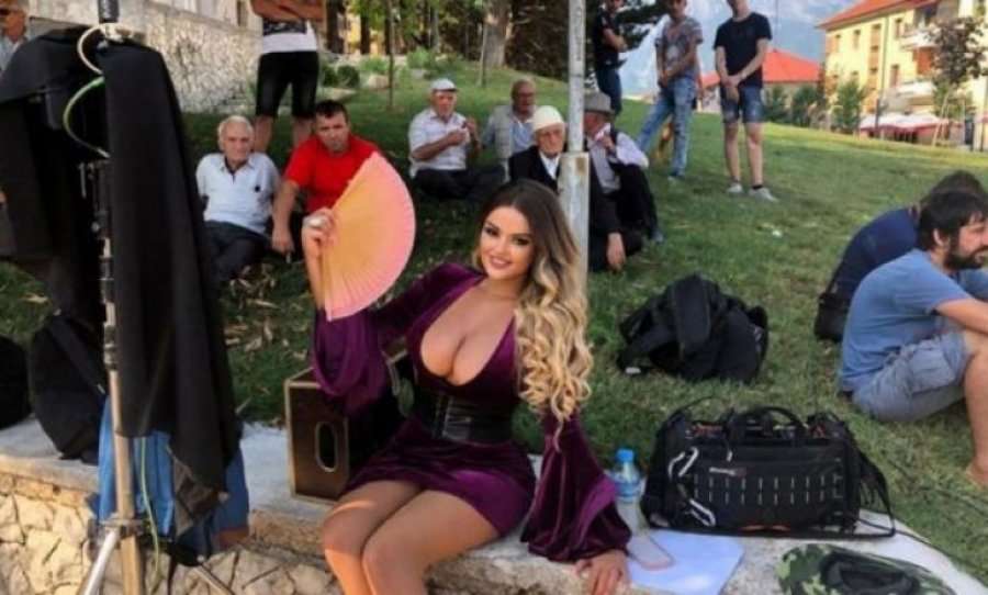 Ermali tregon prapaskenat e nxehta të filmit, Encën e pritën më rënkime në Tropojë
