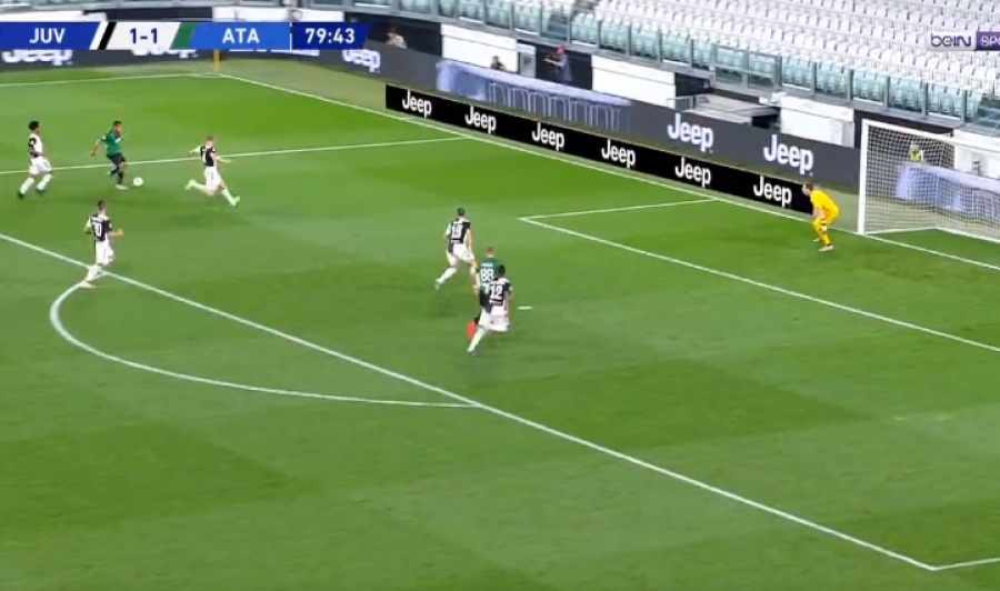 Atalanta realizon gol të bukur, rikthen epërsinë ndaj Juventusit