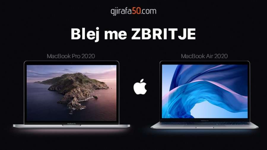 Laptopët Apple MacBook, në zbritje në Gjirafa50